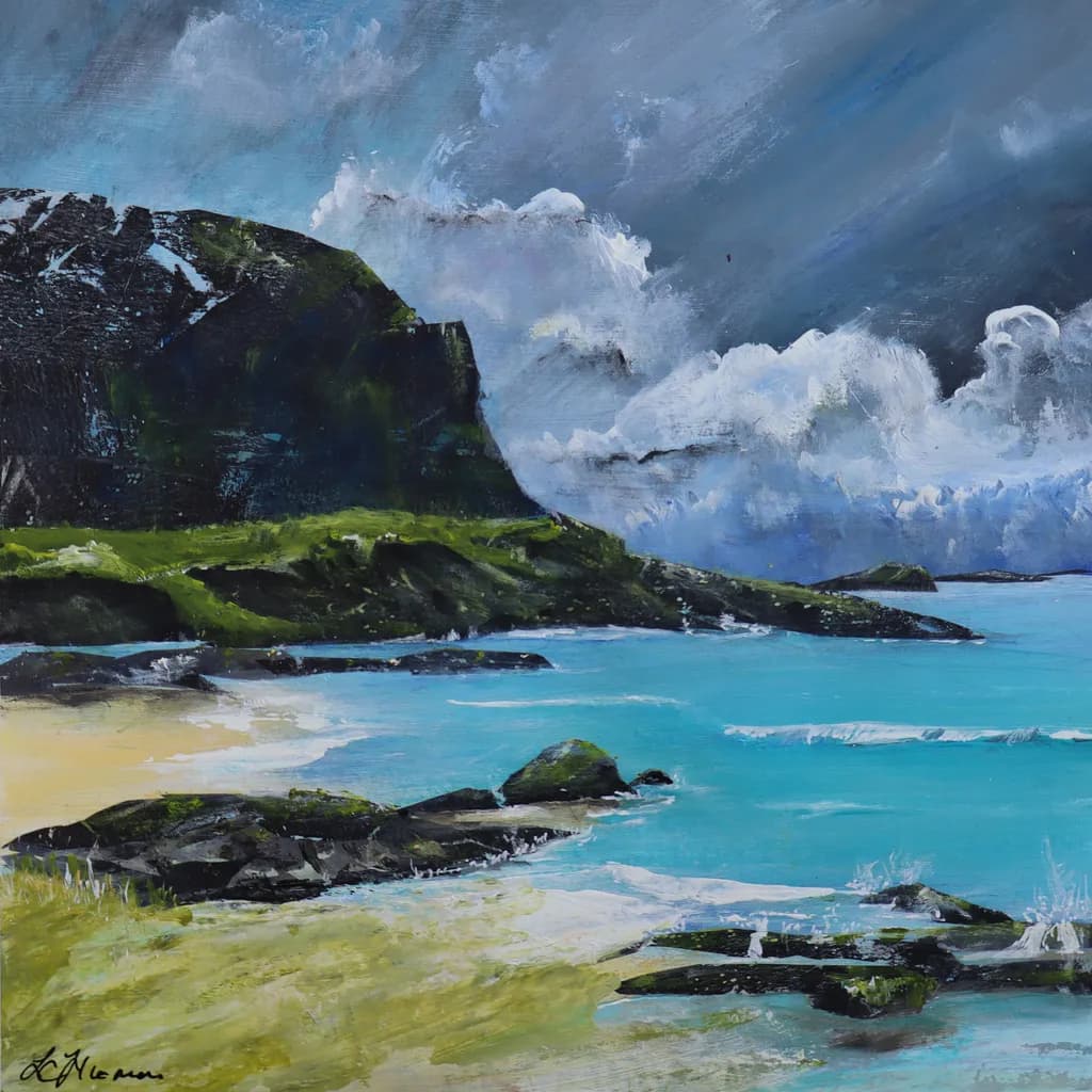 Cliffs in Blue