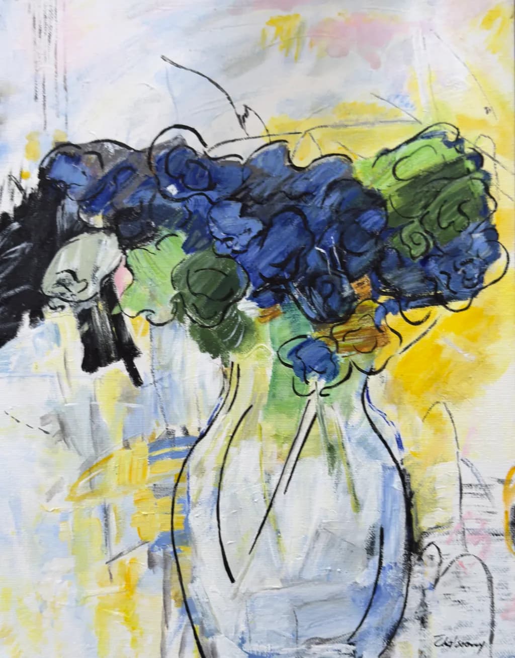 Blue Bouquet Muse