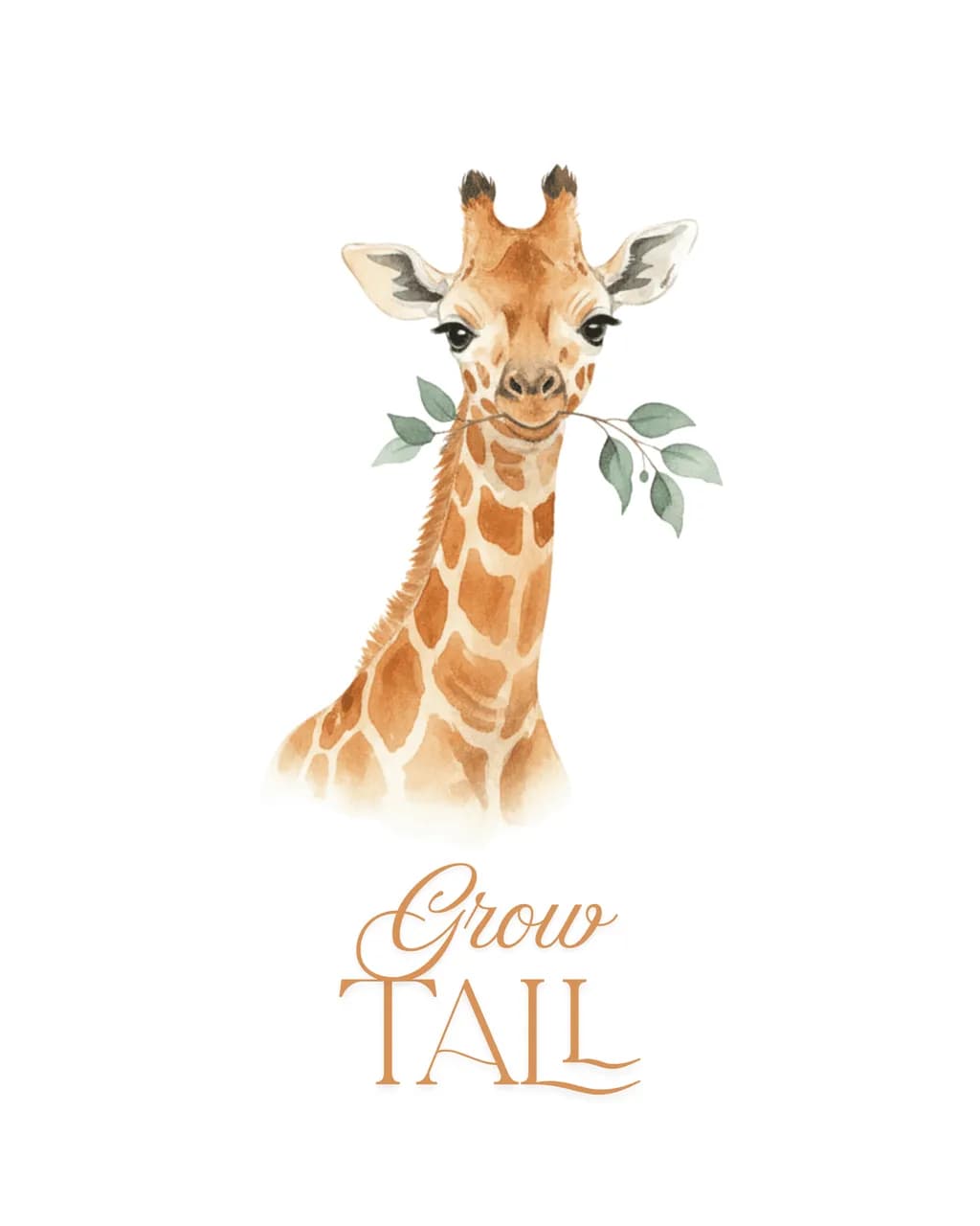 Gentle Giant: A Giraffe's Journey to Grow Tall