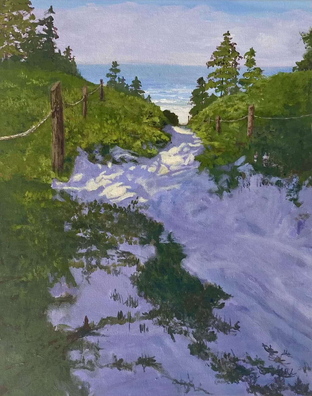 Coastal Snowpath