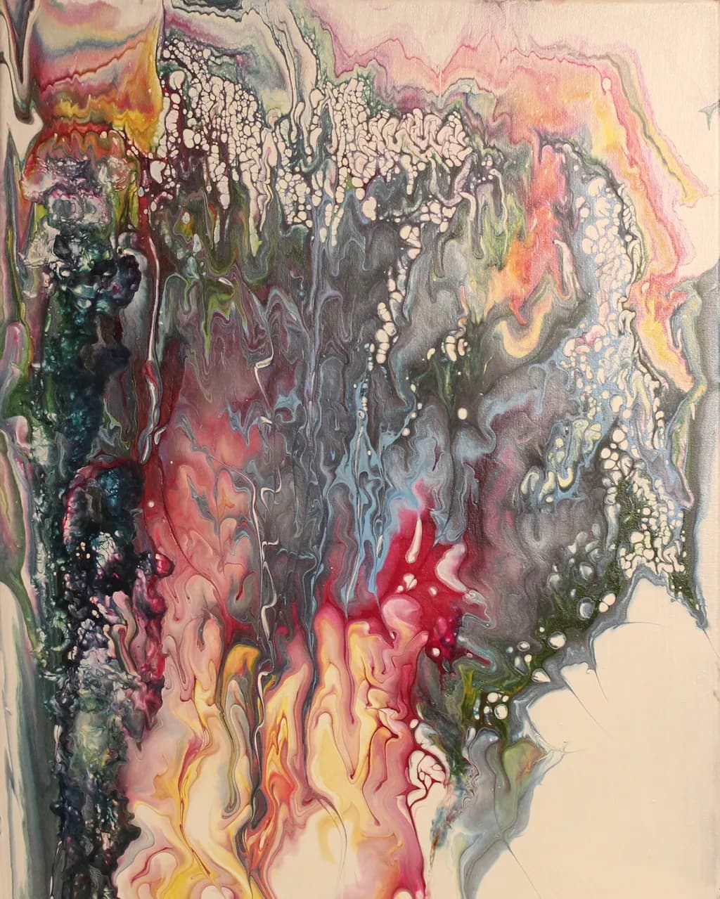 Fire Melting Ice