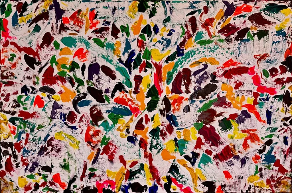 Color Burst Canvas