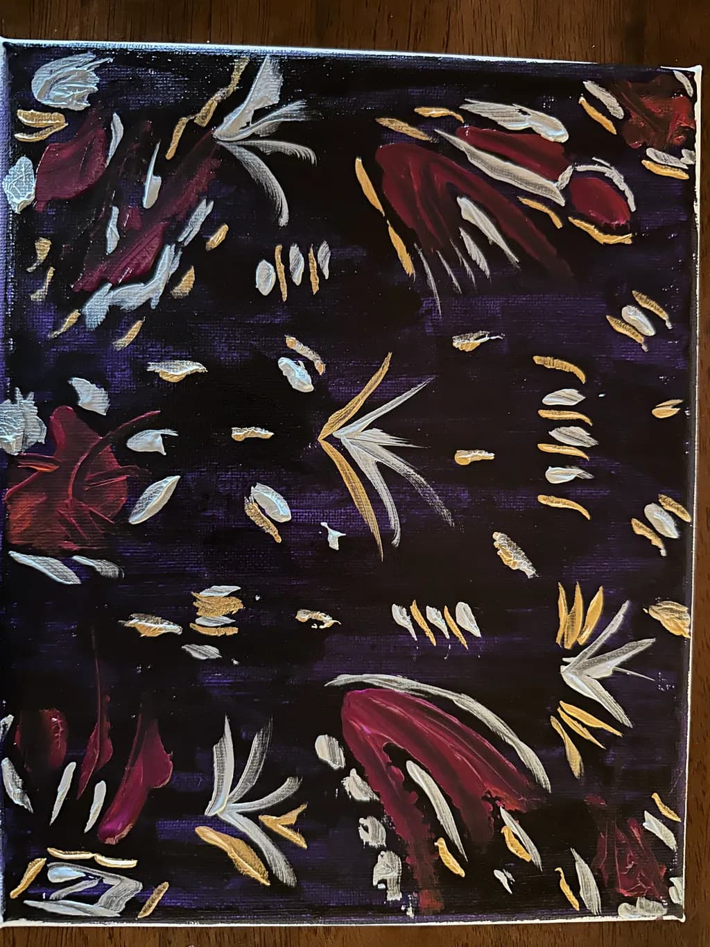 Whispers of the Night: A Dance of Color and Form