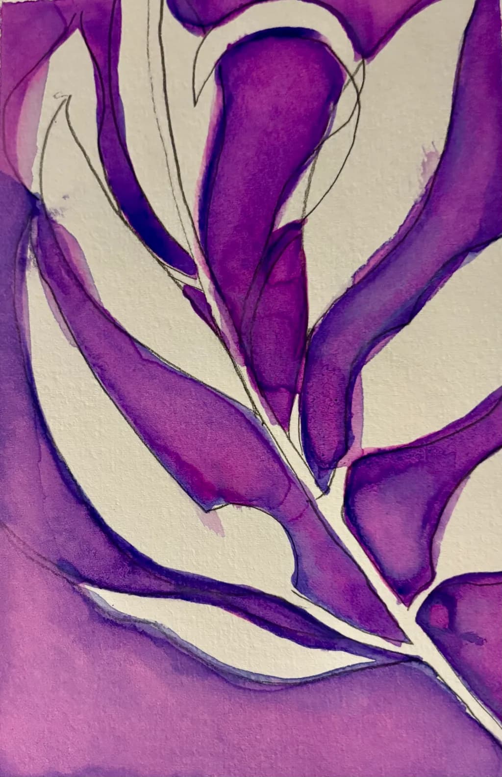 Violet Petal Flow