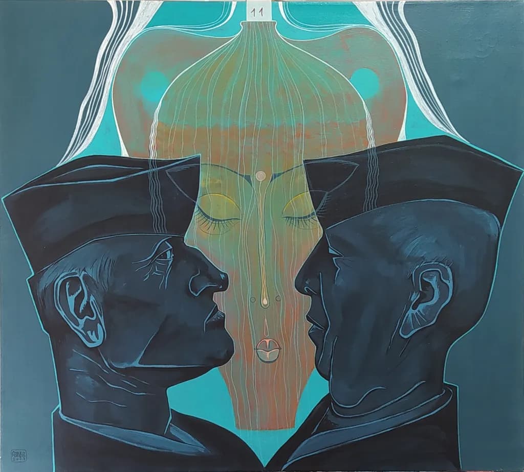 Duality of Emotion: An Abstract Exploration of Faces and Expression