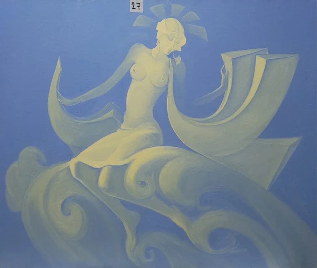 Ethereal Serenity: A Dreamlike Dance Among the Waves