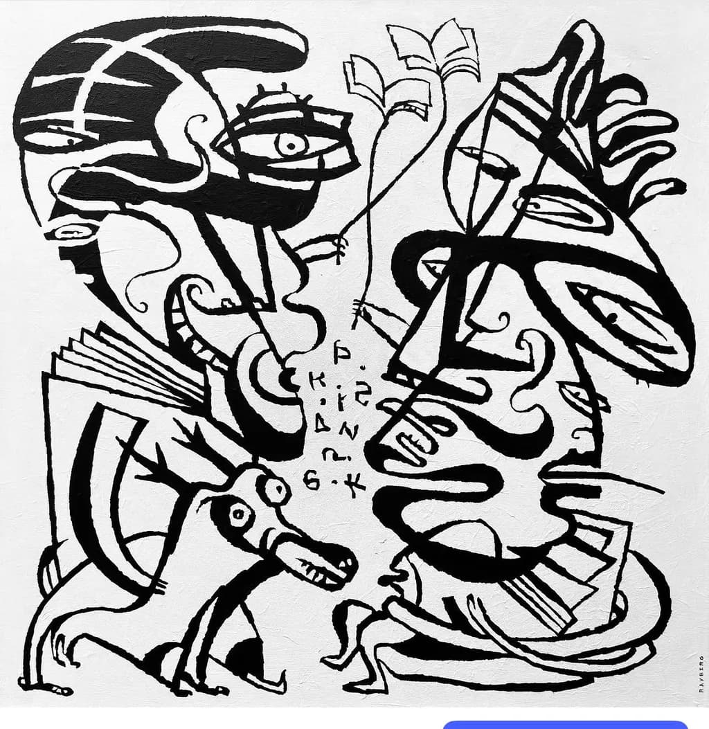 Abstract Faces and Creature
