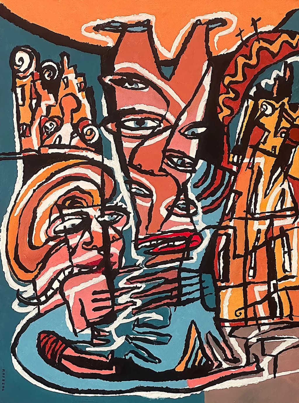 Town Life Scenes