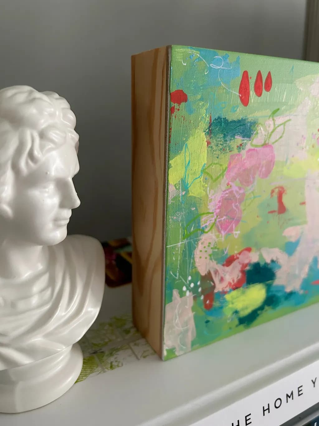 Whispers of Color: A Vibrant Abstract Canvas Embracing Nature's Palette