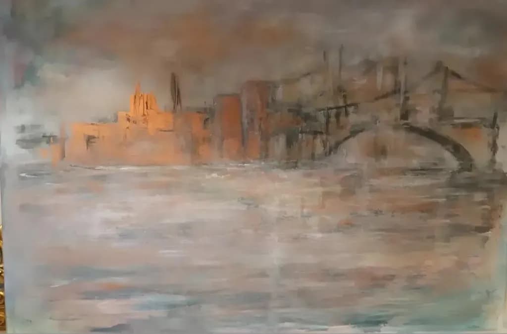 Rust Veil Cityscape