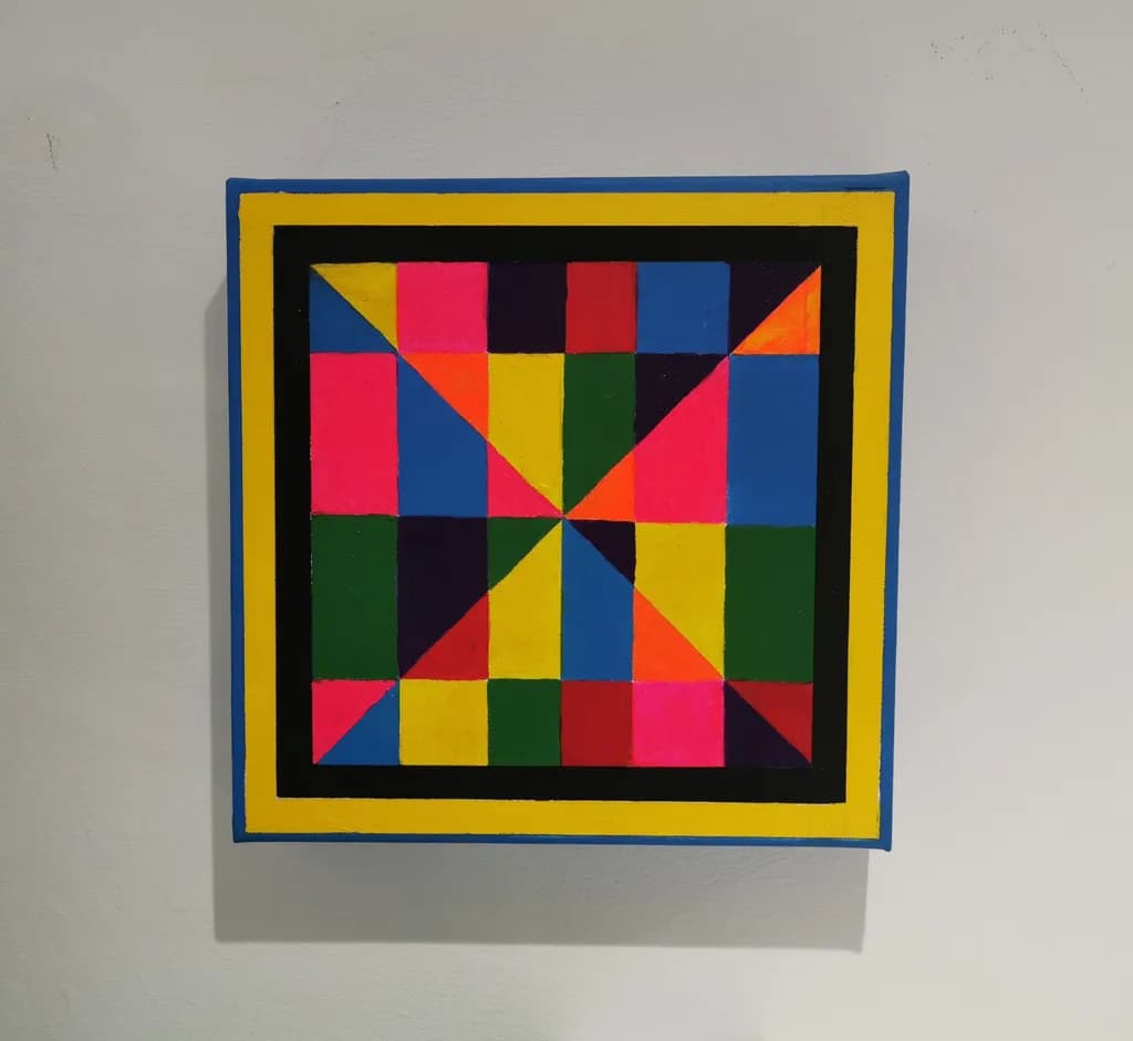 Geometric Quilt Pattern
