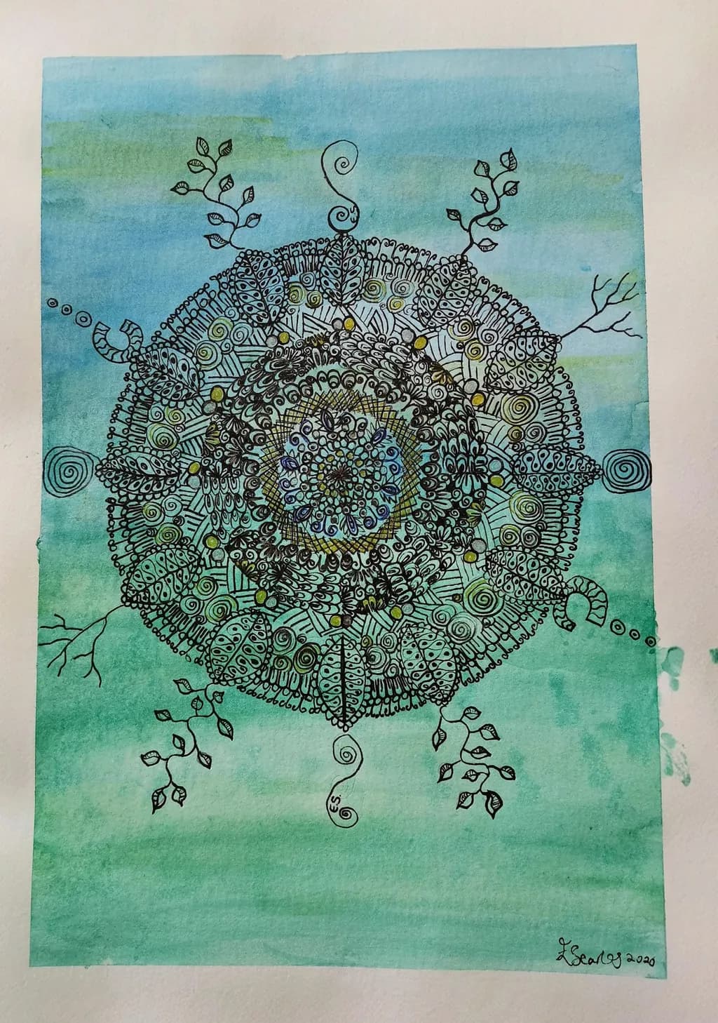 Leaf Mandala