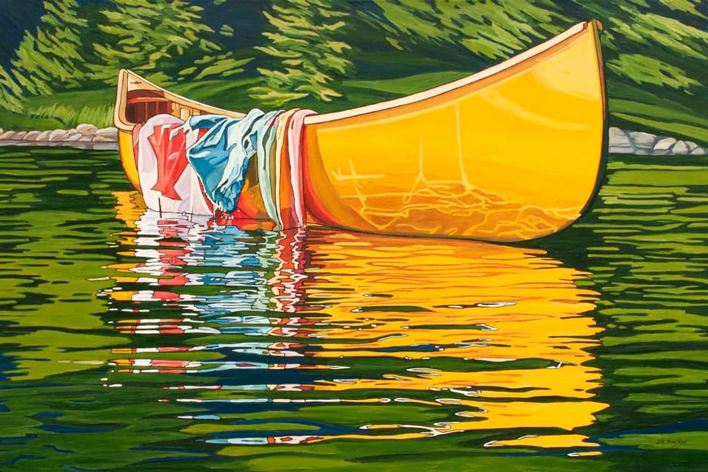 Canoe Reflections