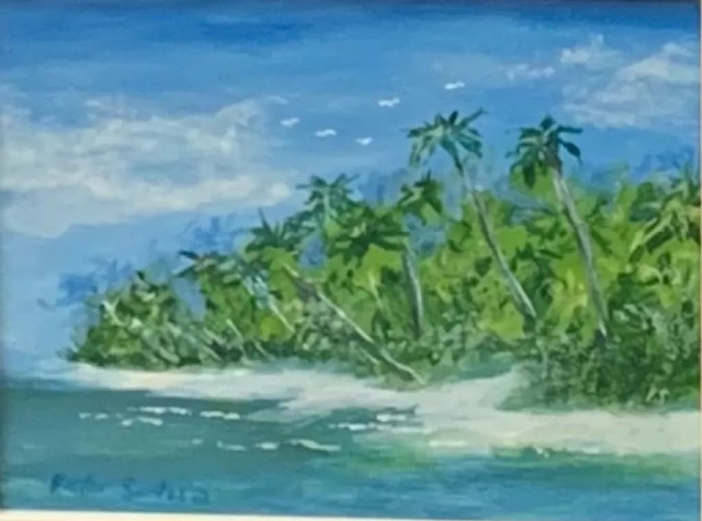 Tropical Island Shoreline