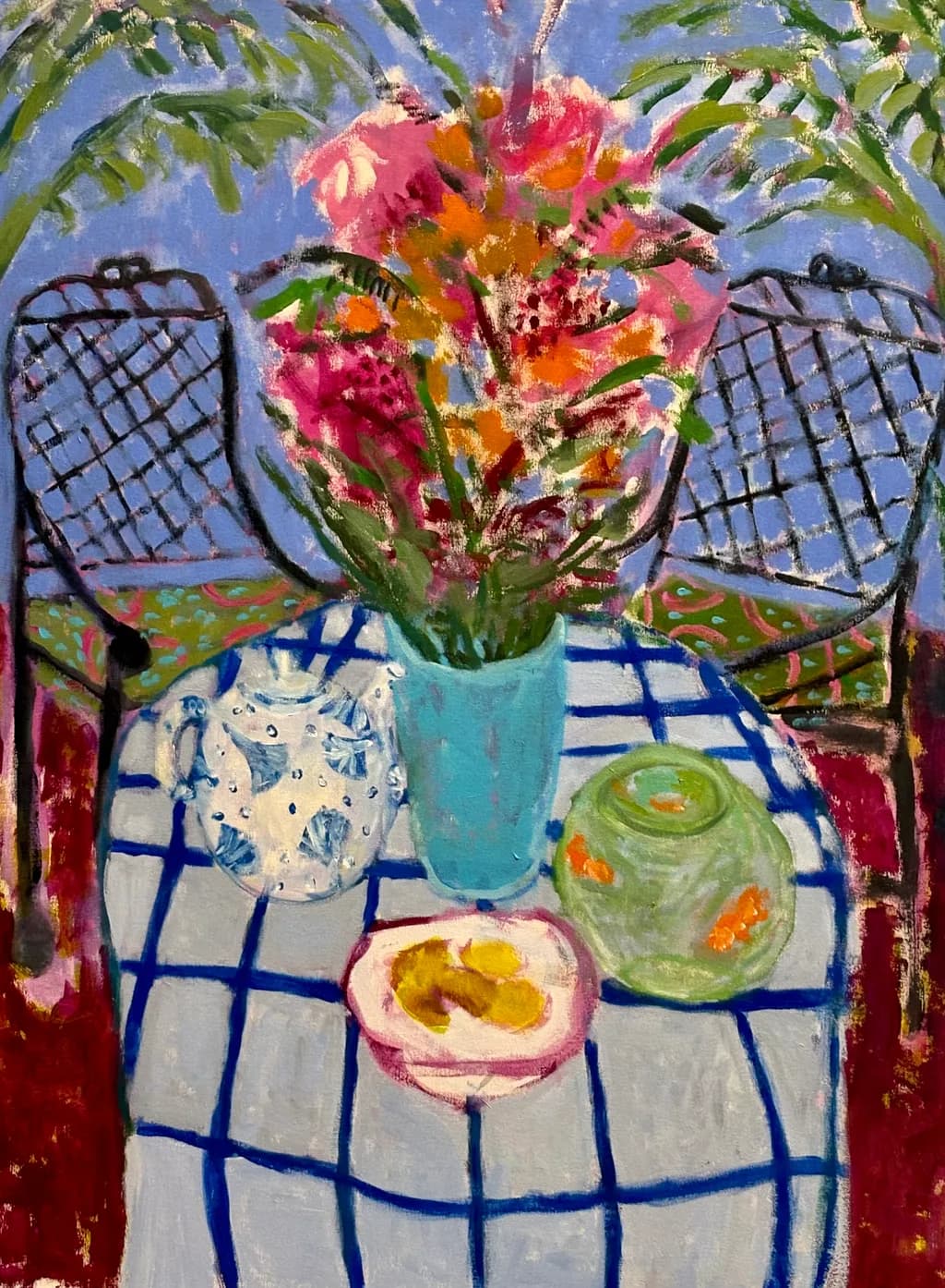 Garden Table Still Life