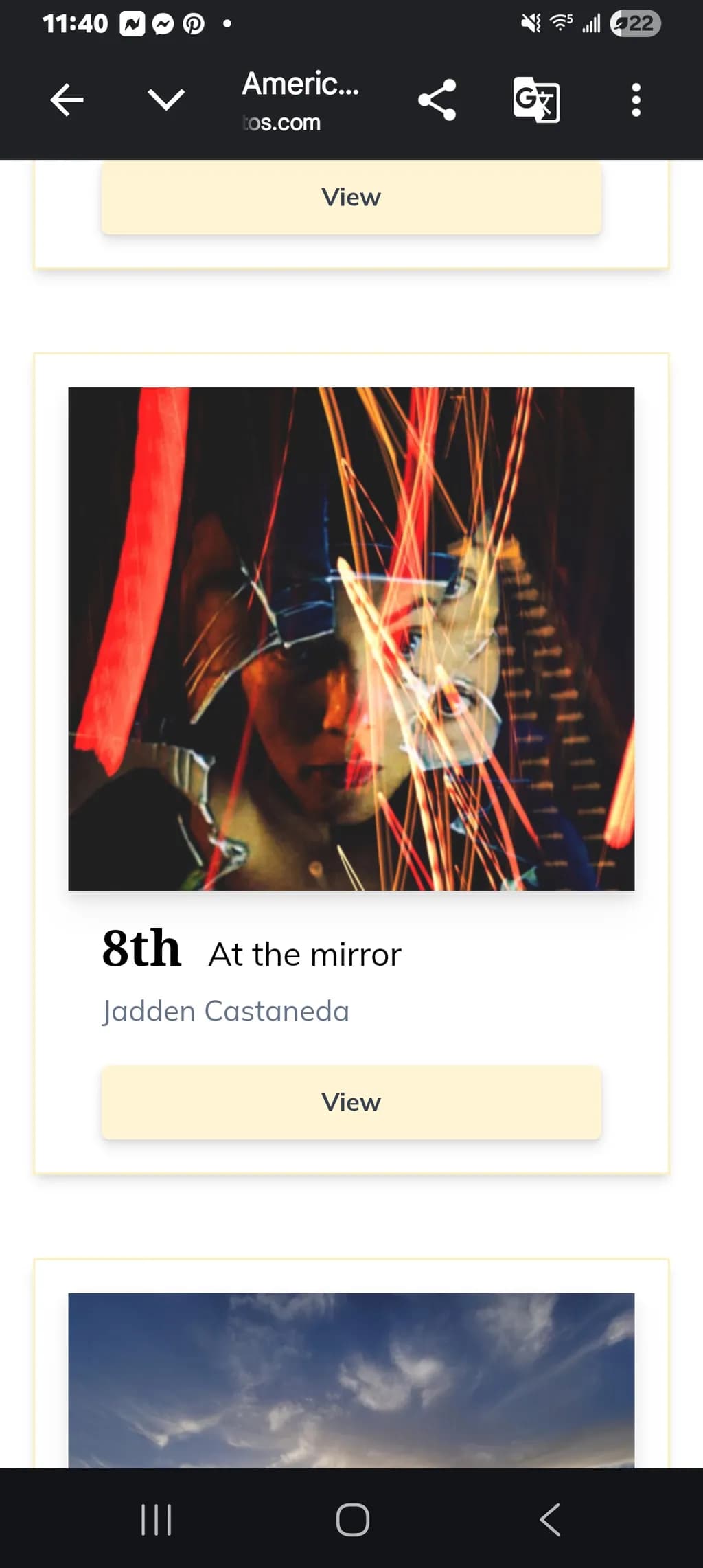 At the Mirror