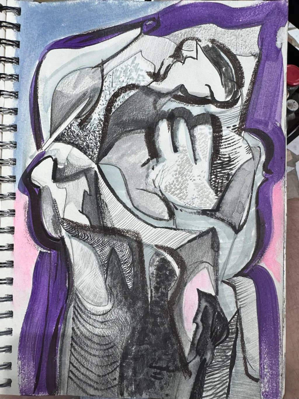Curled in Quiet Jazz