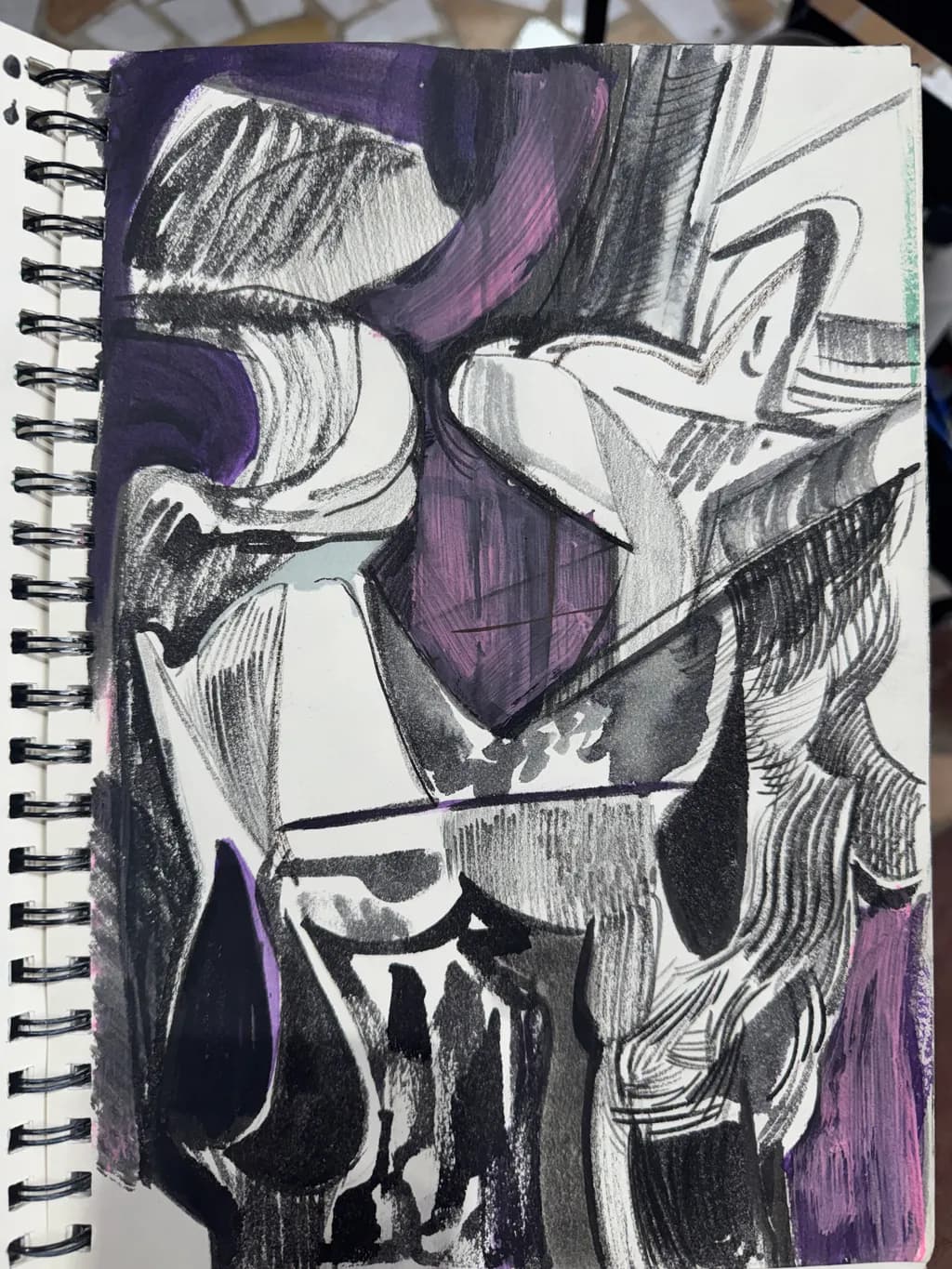 Purple Patchwork Riddle