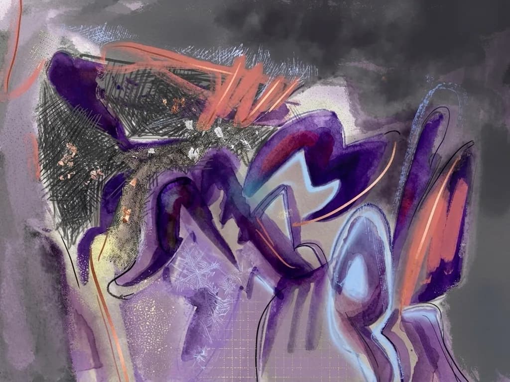 Electric Lavender Dance
