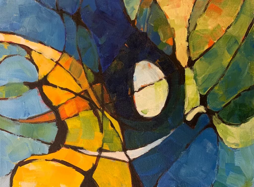 Vibrant Harmony: A Dance of Color and Form in Abstract Expressionism