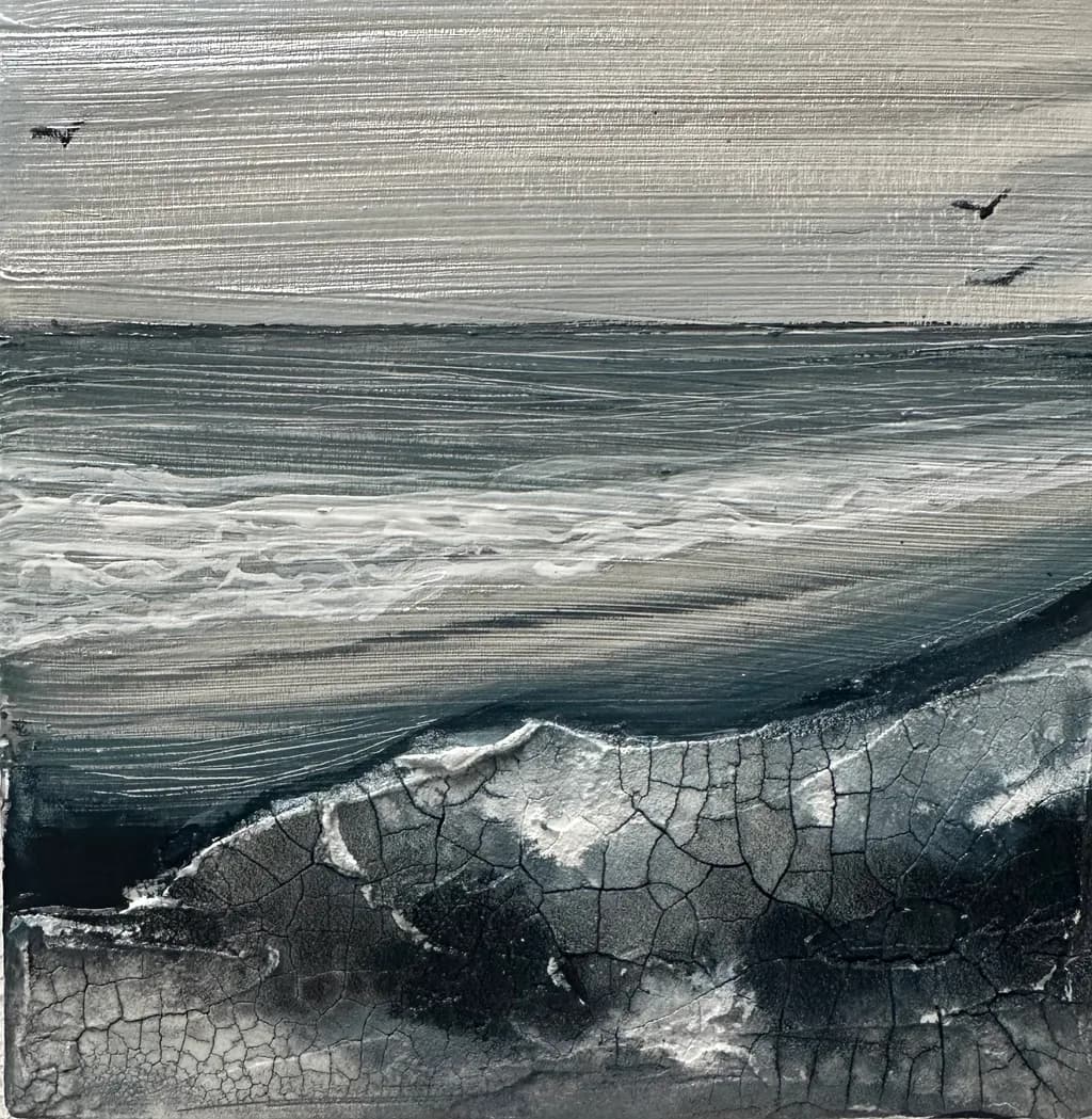 Cracked Shoreline