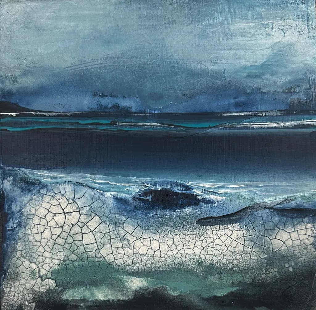 Cracked Shoreline