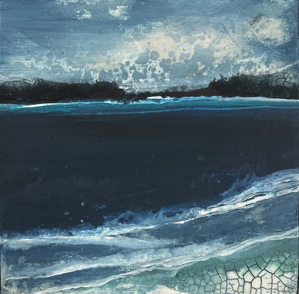 Cracked Shoreline
