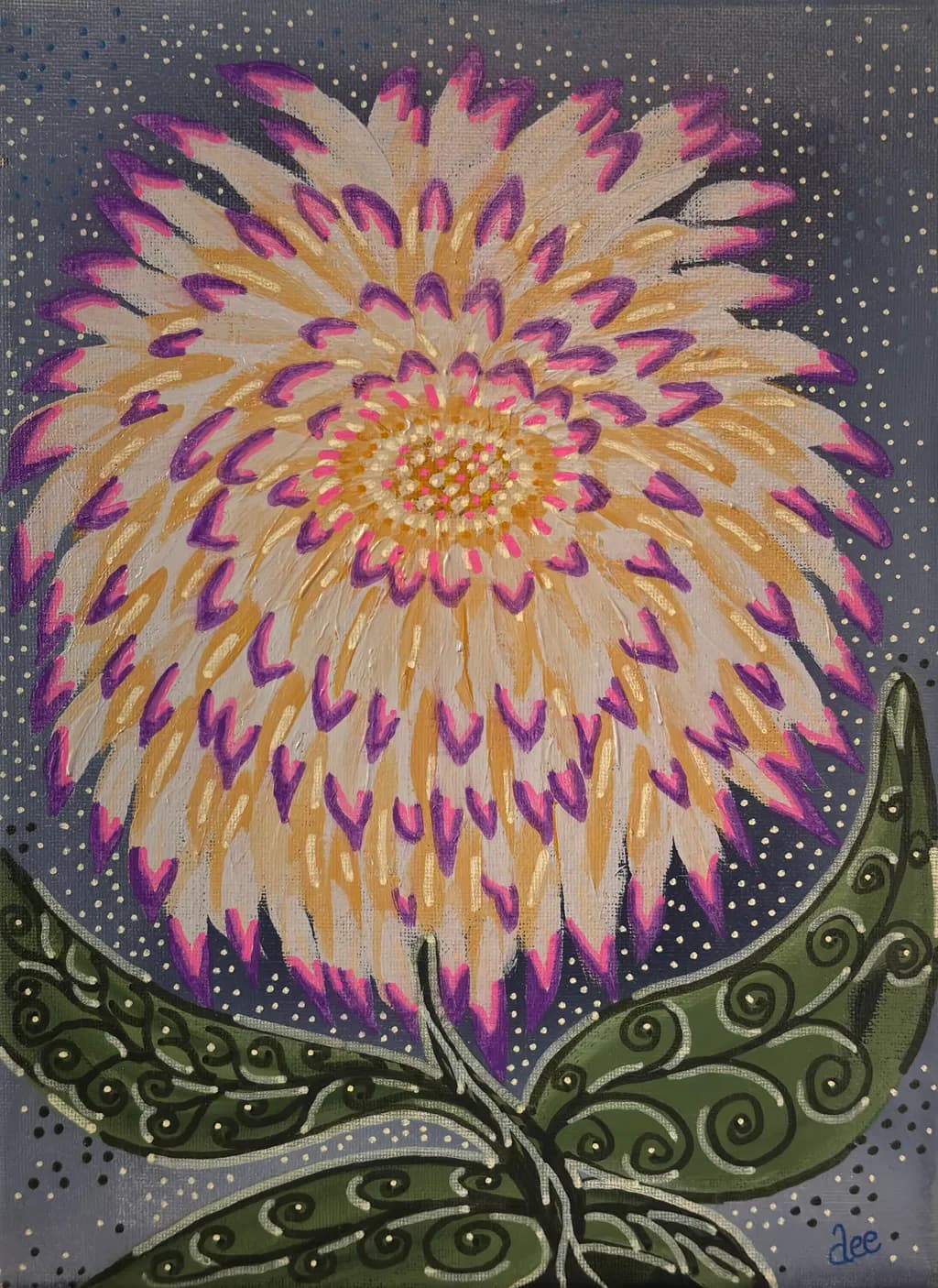November Moon Bloom