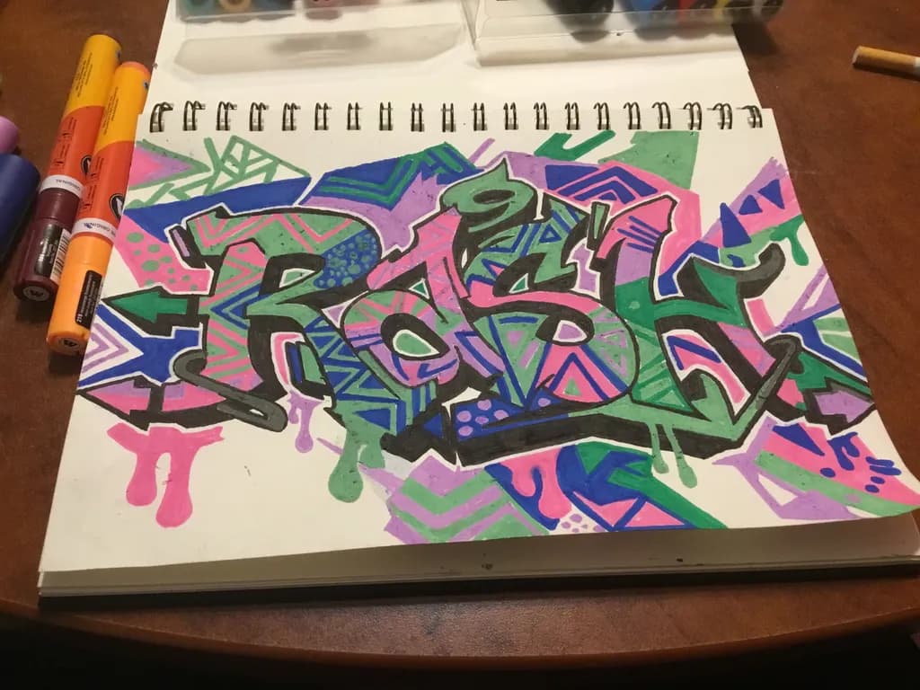 Graffiti Geometry Riot