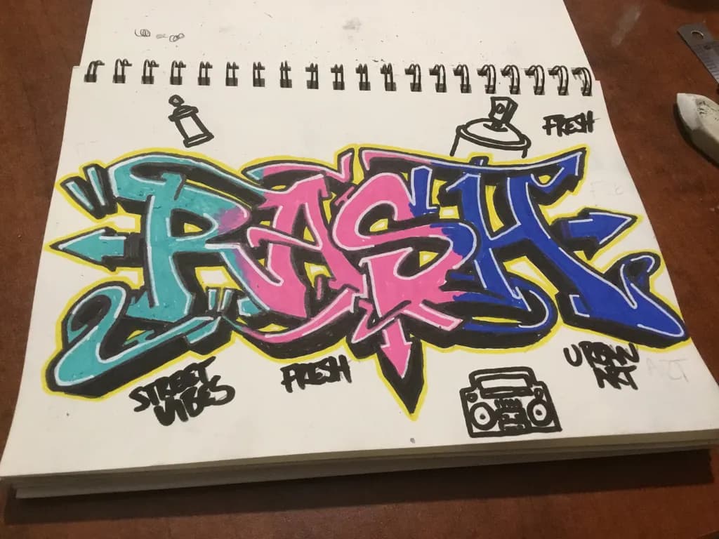 Fresh Flash Graffiti