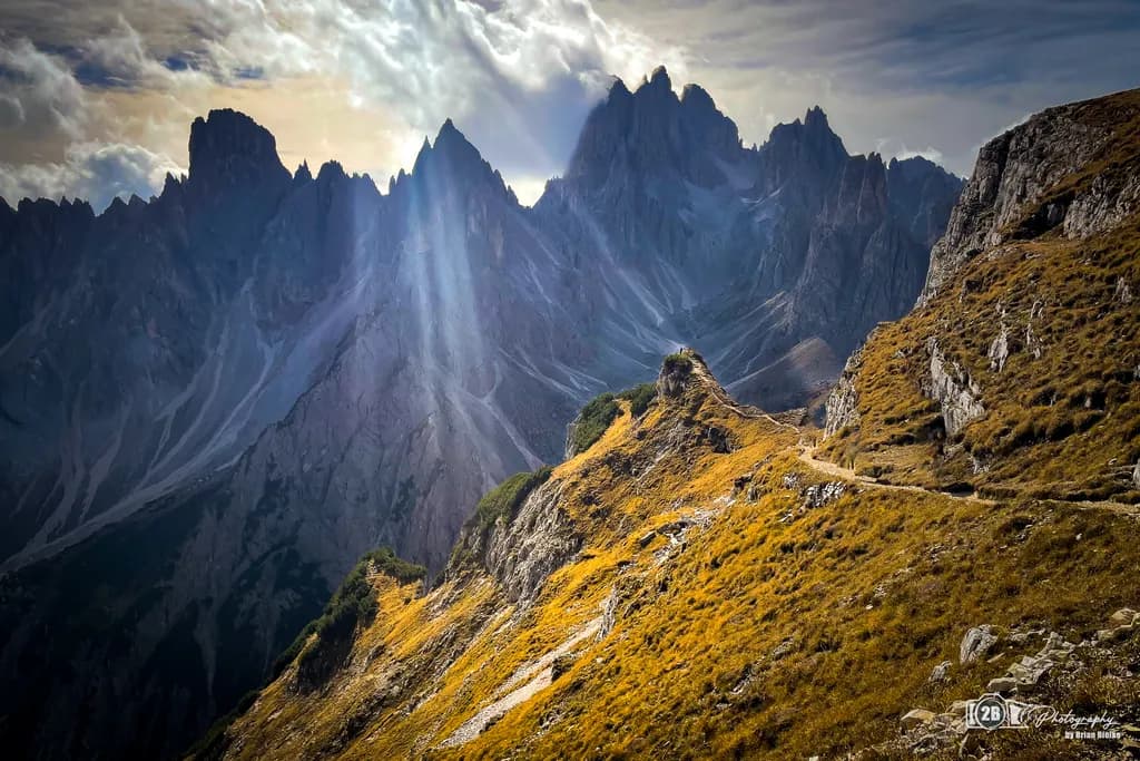 Whispers of Light: A Journey Through the Dolomites' Majestic Peaks