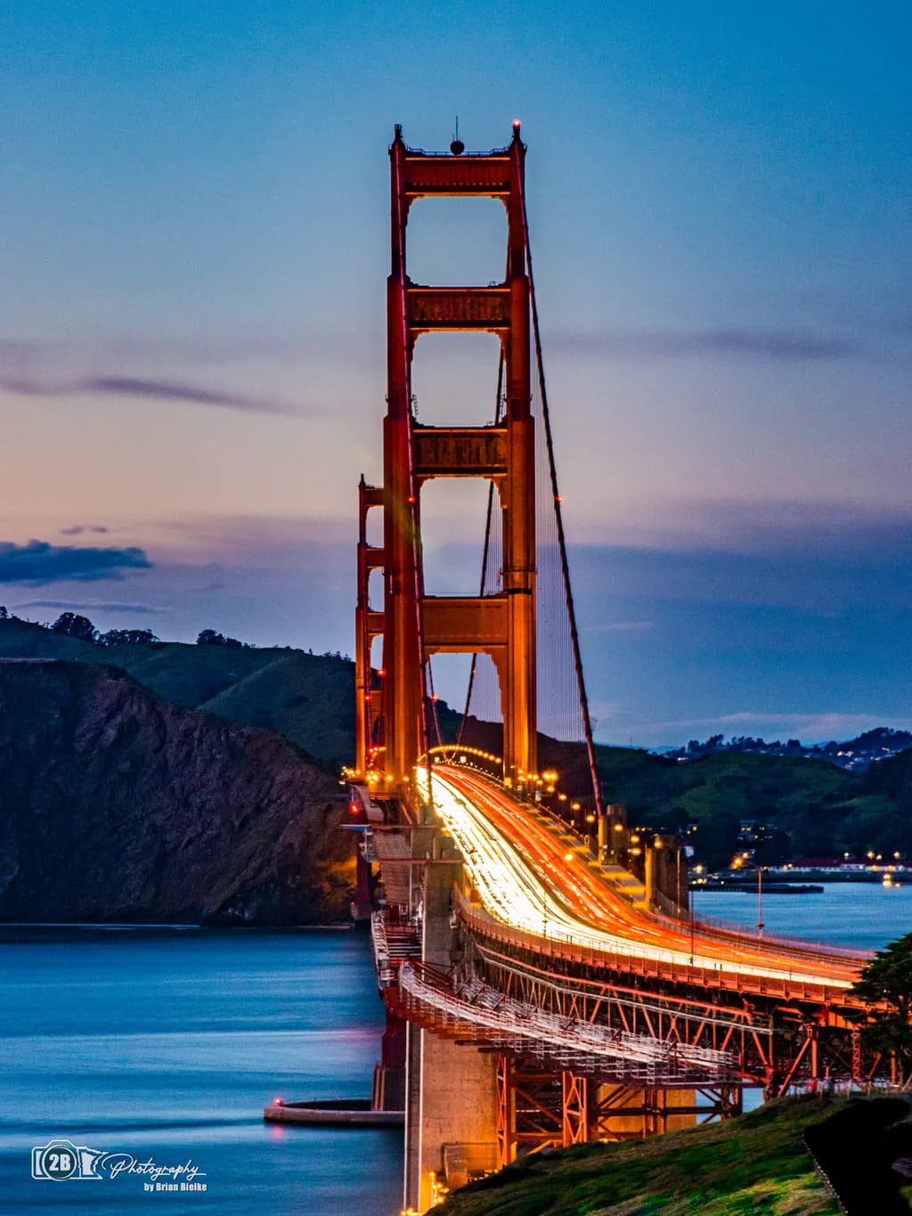 Golden Gate Reverie — Where the pulse of the city meets the calm of twilight, a bridge of light connecting dreams and reality.