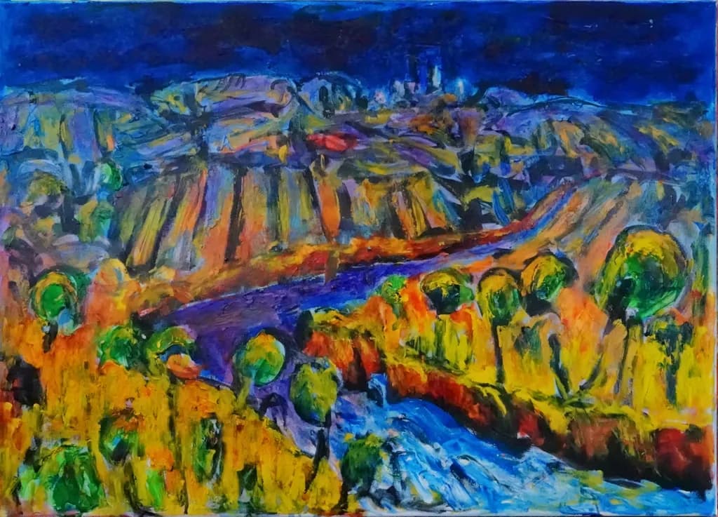 Nightfall on the Ridge