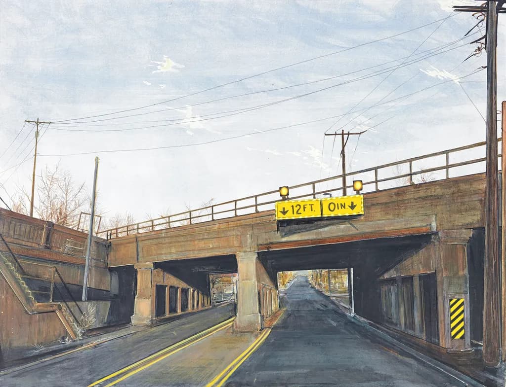 Urban Passage: The Bridge Beneath the Sky