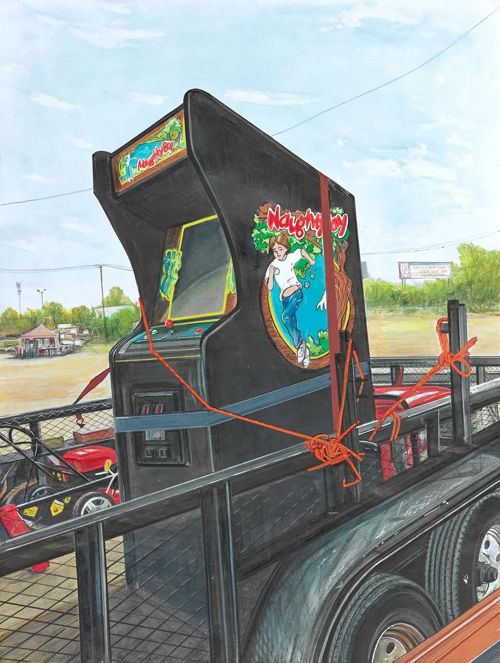 Nostalgic Journey: The Retro Arcade Adventure on Wheels