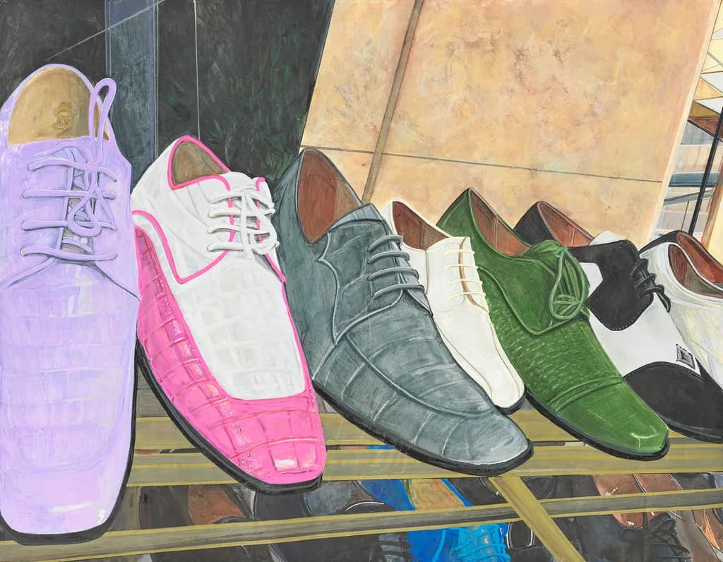 Vibrant Elegance: A Colorful Collection of Stylish Footwear