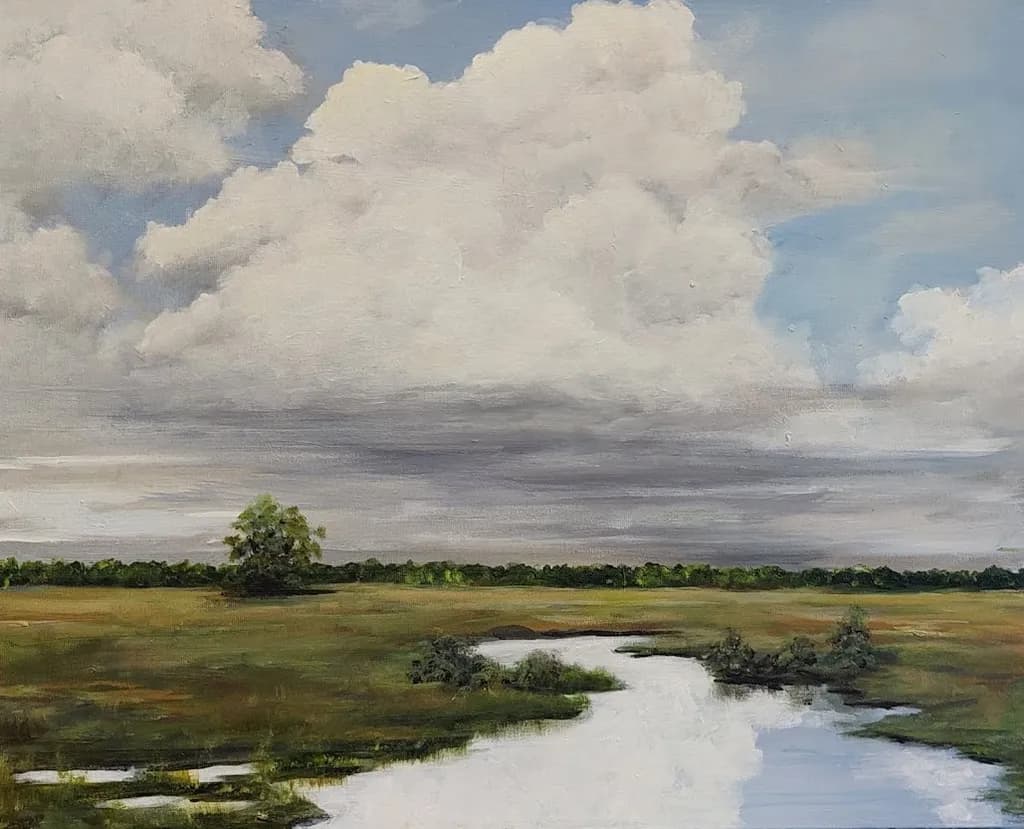Open Marsh Horizon