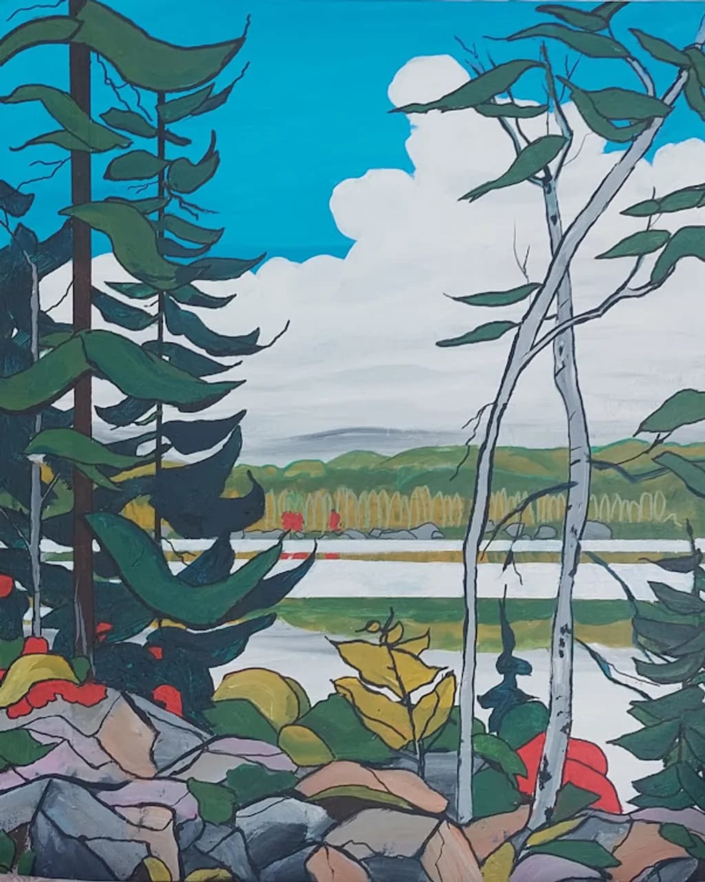 Lakeside Foliage