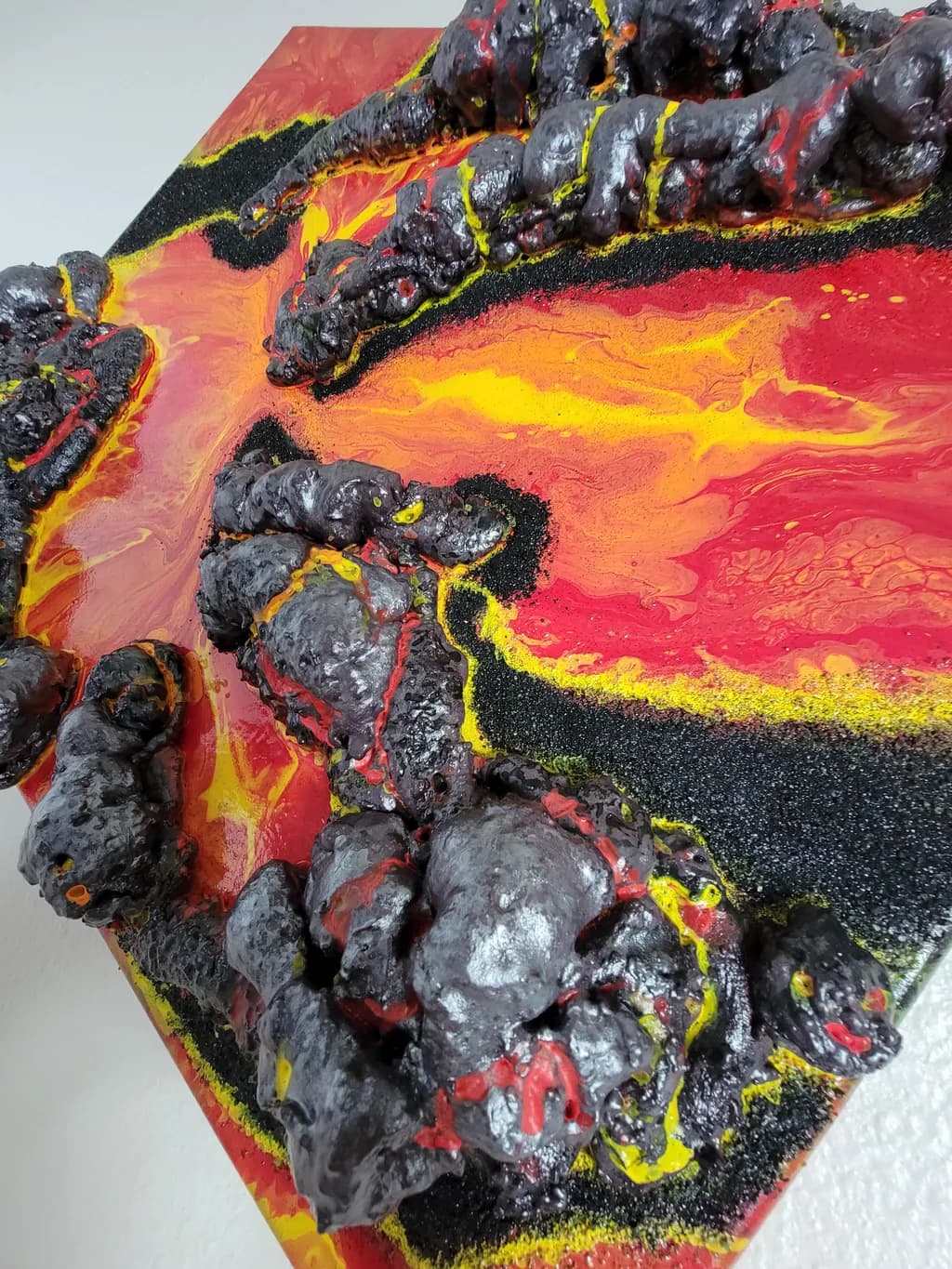 Volcanic Lava Flow