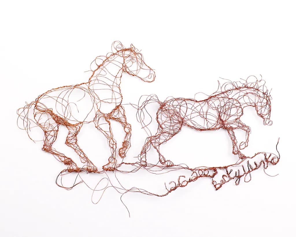 Dancing in Copper: A Celebration of Equine Grace and Spirit
