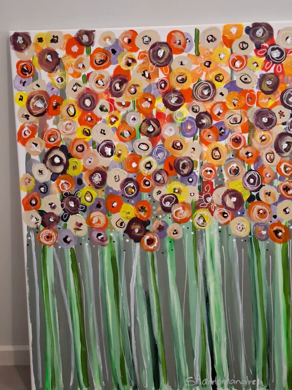 Vibrant Blooms: A Celebration of Colorful Floral Whimsy