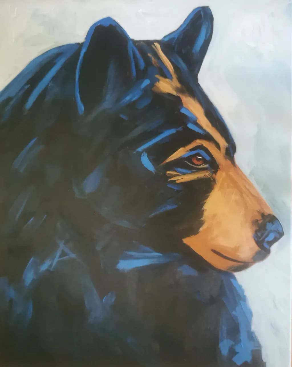 Blue Ember Bear