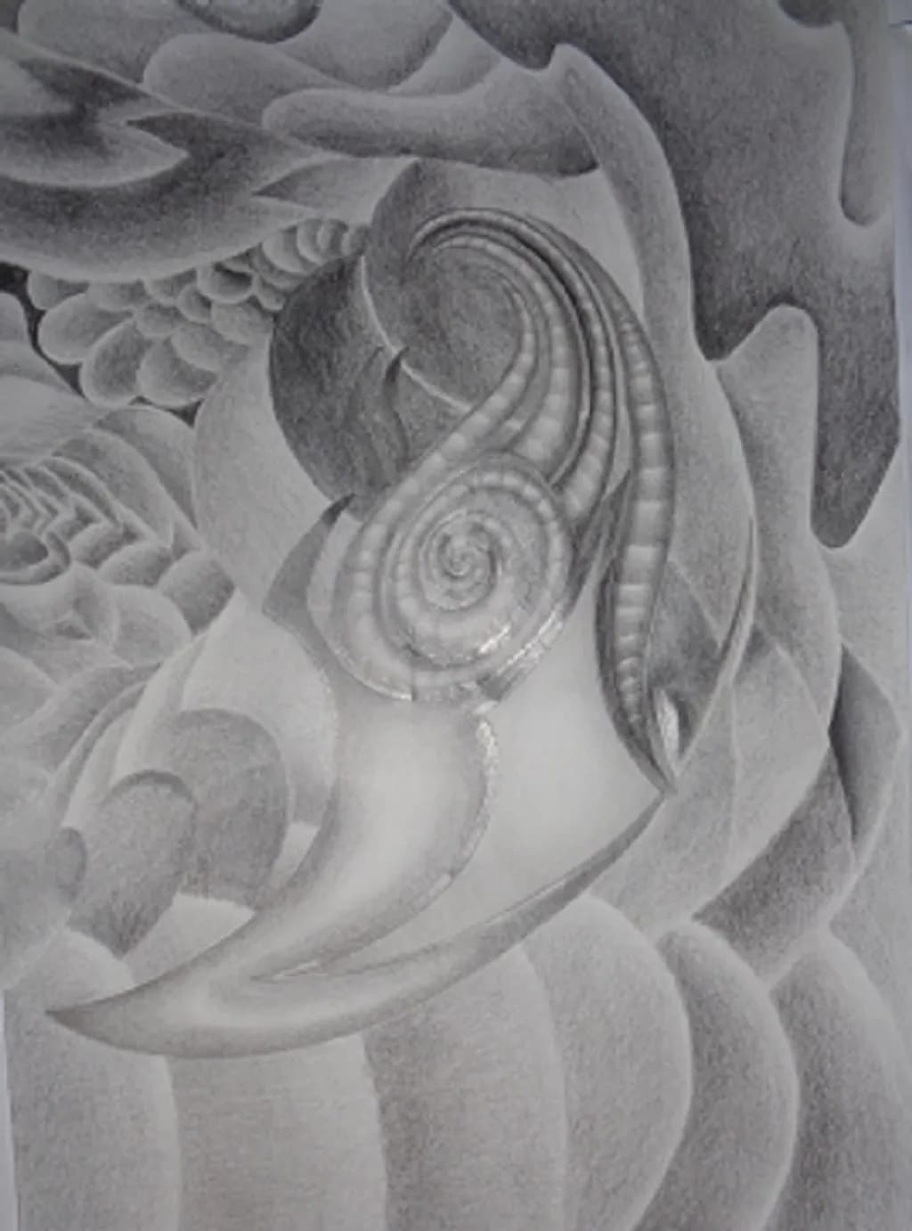 Curved Swirl Texture