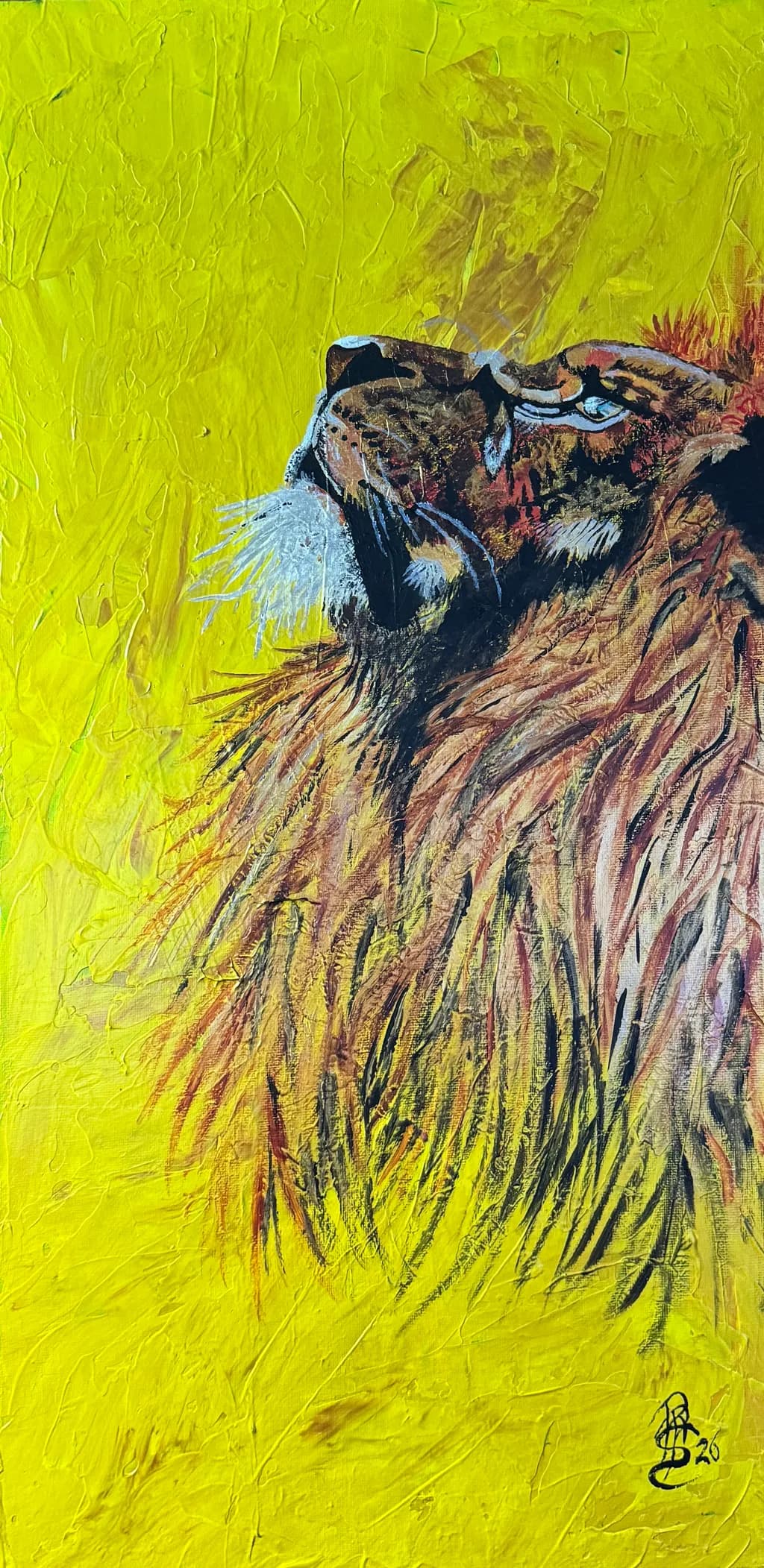 Lioness in Yellow