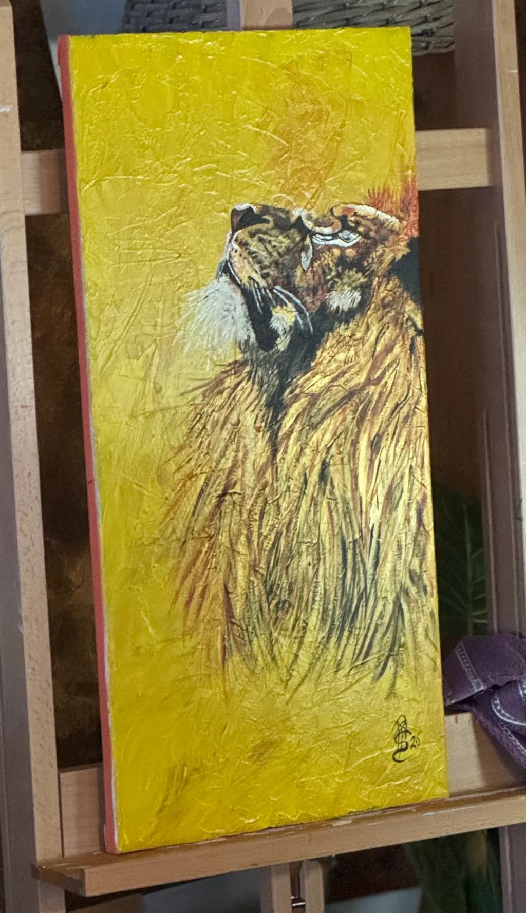 Lioness in Gold