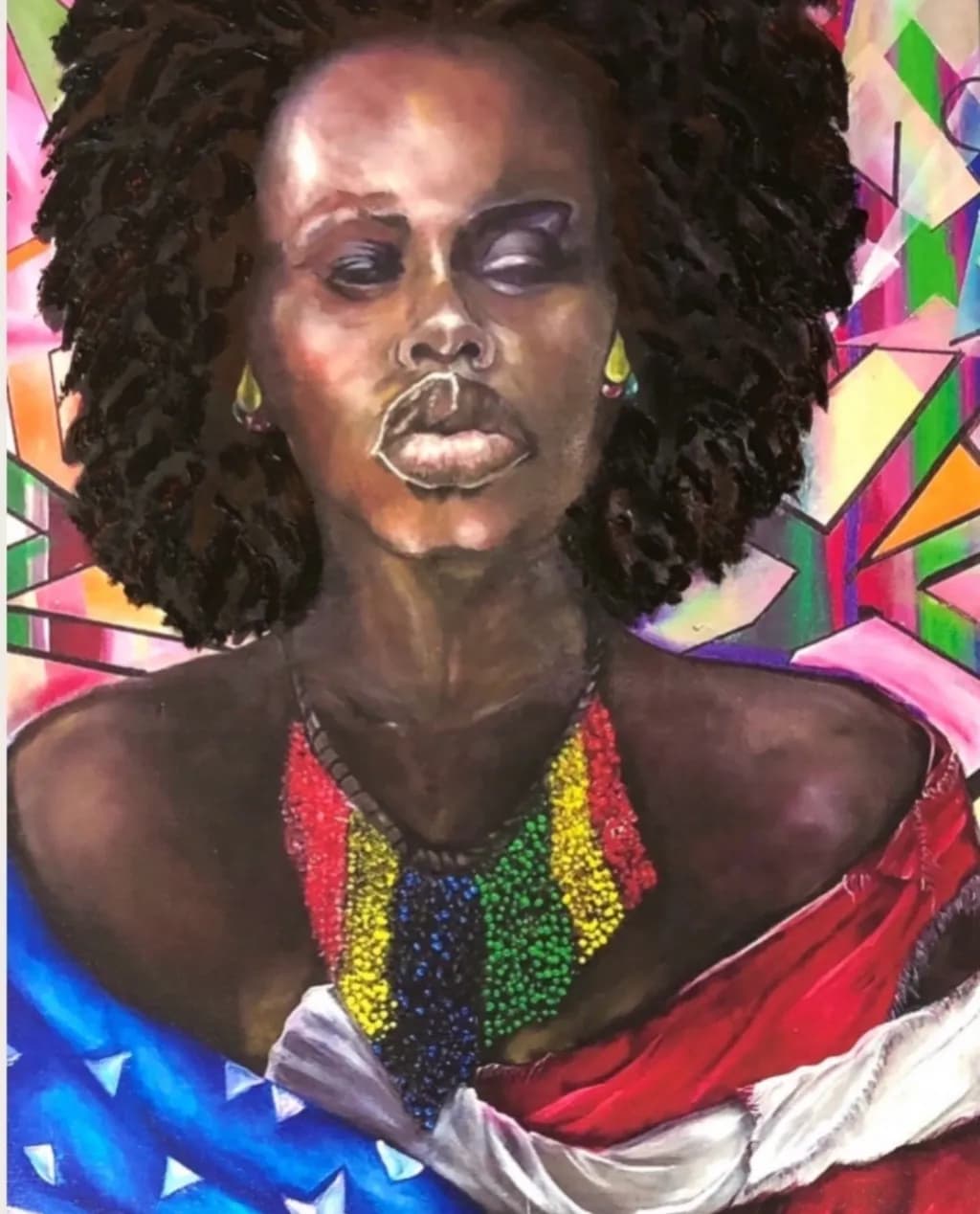 Vibrant Identity: A Celebration of Heritage and Strength