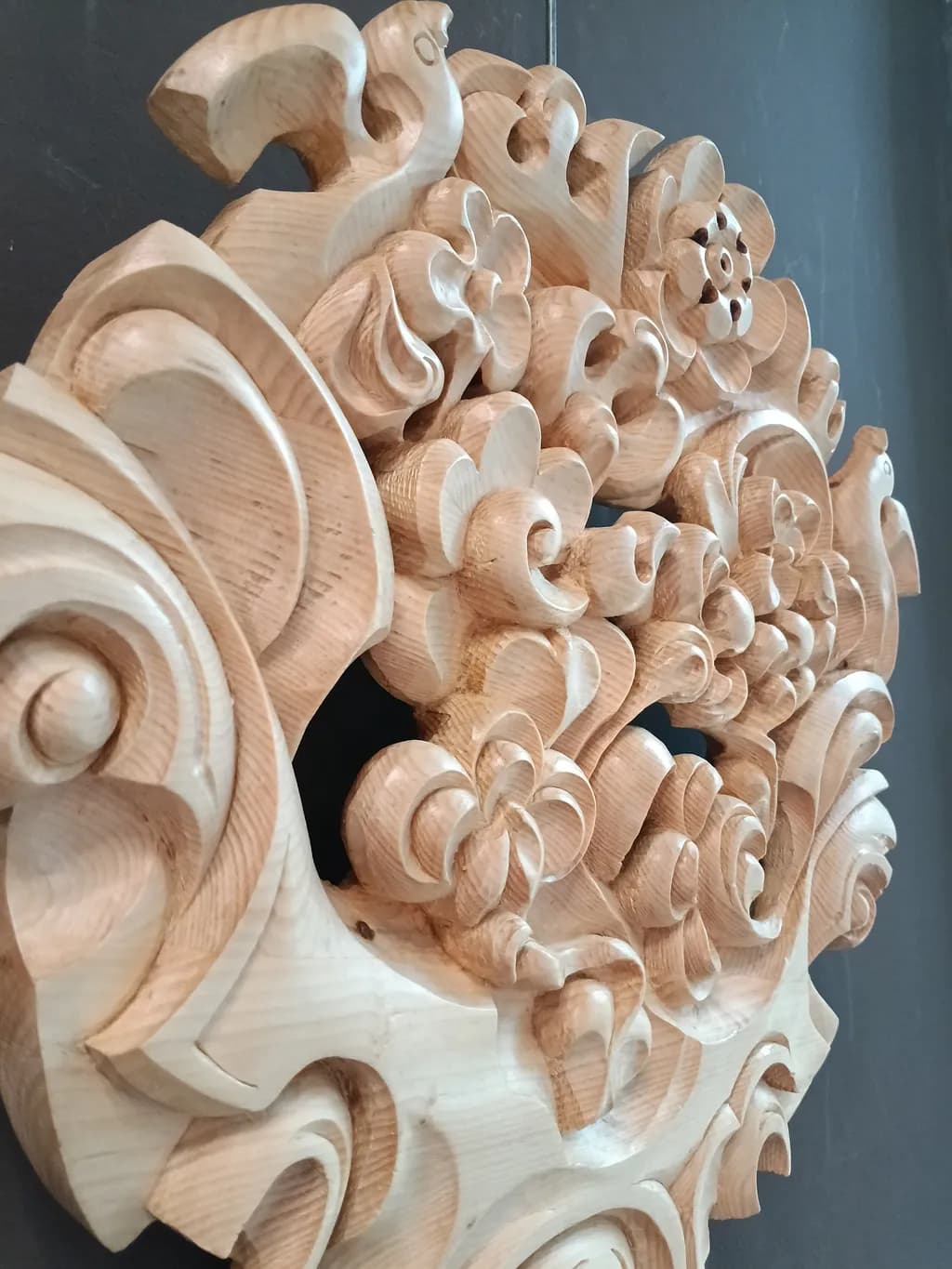 Floral Relief Wreath