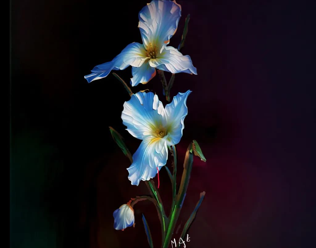 Luminous Blooms