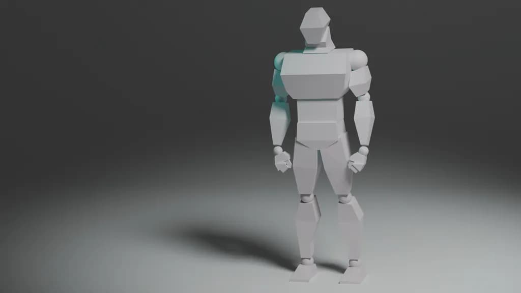 Buffed Blockout Figure