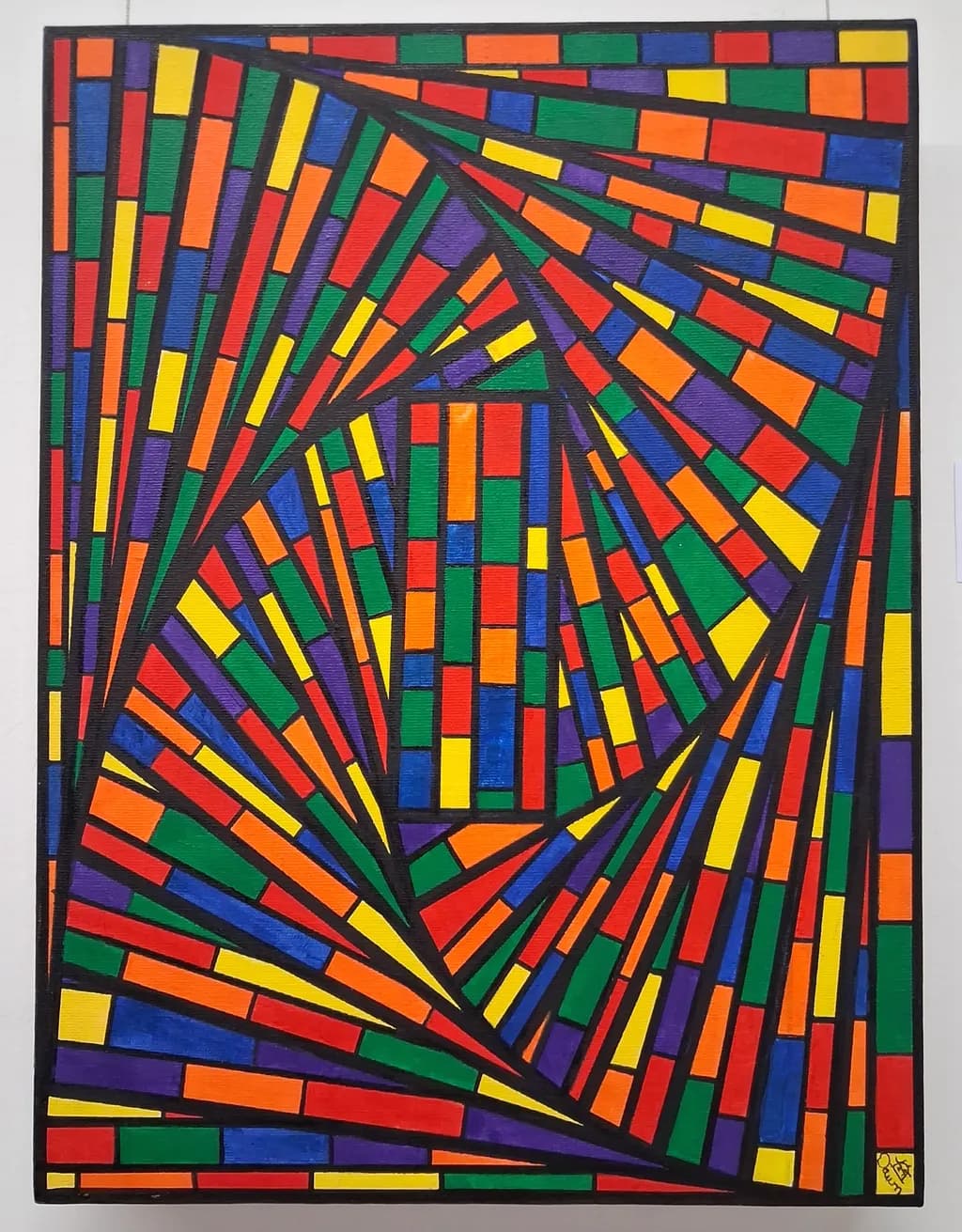 Color Spiral Mosaic